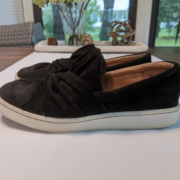 a new day Black Knot Suede Slip On 8.5 - Picture 3 of 5